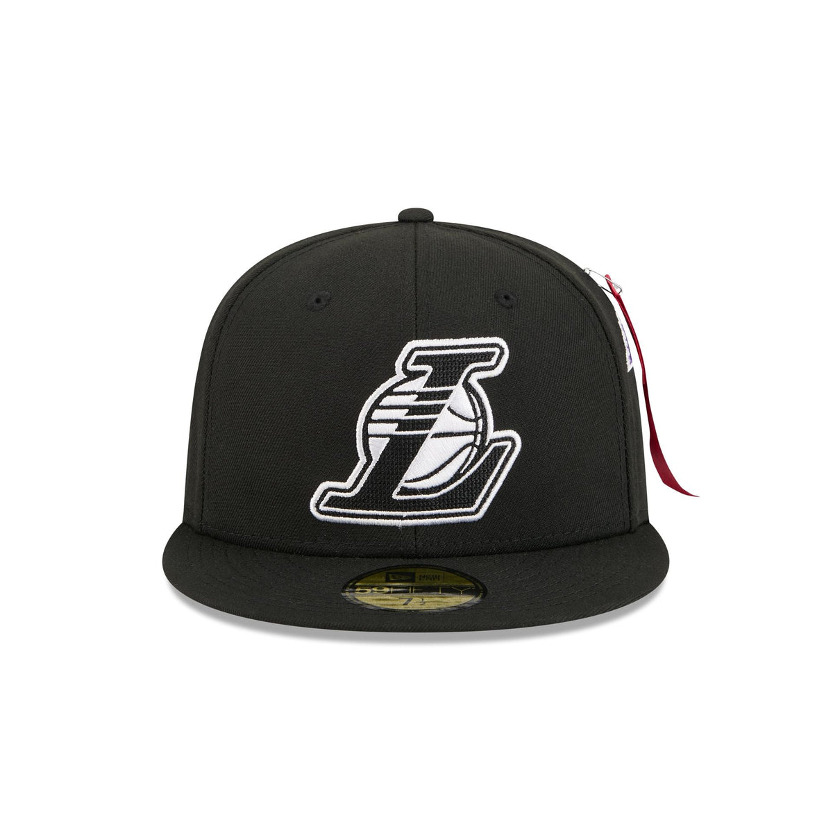 Alpha Industries x Los Angeles Lakers Black 59FIFTY Fitted Hat