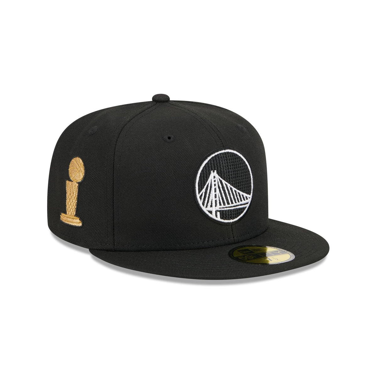 Alpha Industries x Golden State Warriors Black 59FIFTY Fitted Hat