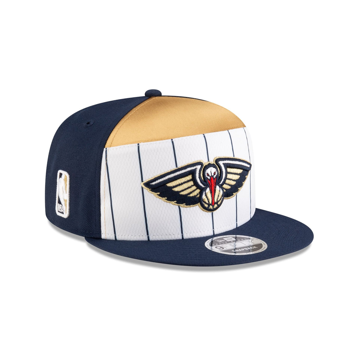 New Orleans Pelicans 2025 Tip-Off Split Panel 9FIFTY Snapback Hat