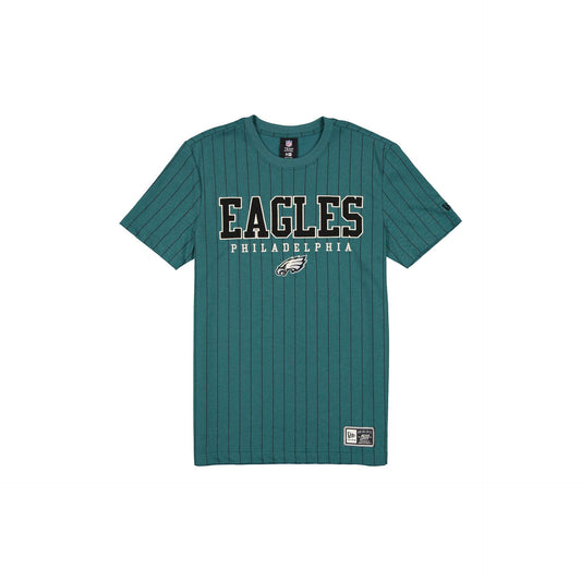 Philadelphia Eagles Throwback Pinstripe Varsity T-Shirt
